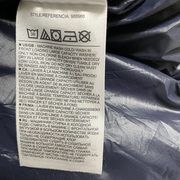 GAP OUTDOOR EDITION VEST PUFFER FULL ZIP ZIP POCKETS WOMENS XS GRAY PLAID WARM - Picture 6 of 8